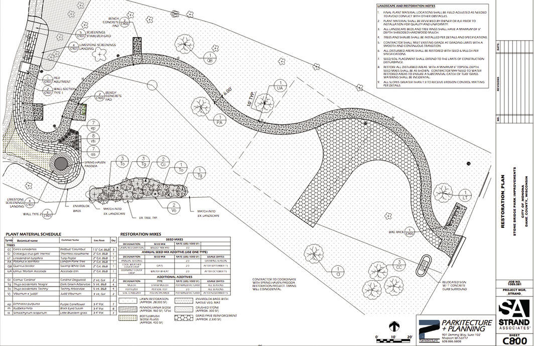 Stone Bridge Park Renovation Plan